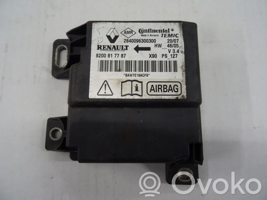 Dacia Logan I Airbag control unit/module 