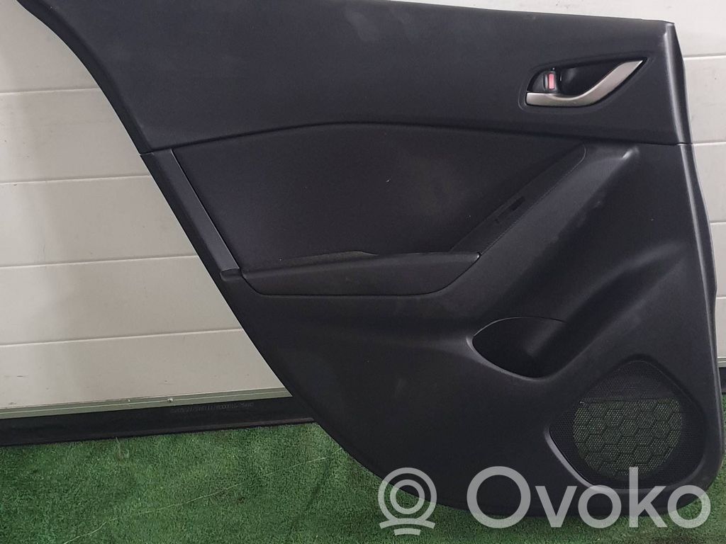 Mazda 3 II Verkleidung Tür hinten 