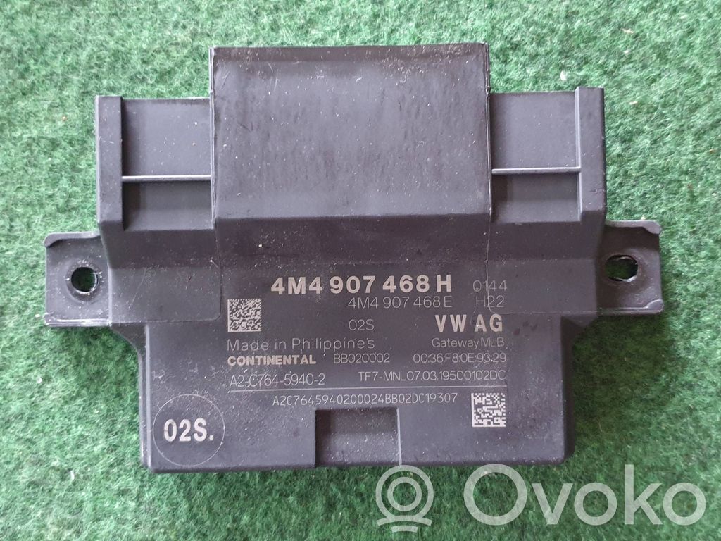 Audi A4 S4 B9 8W Módulo de control Gateway 