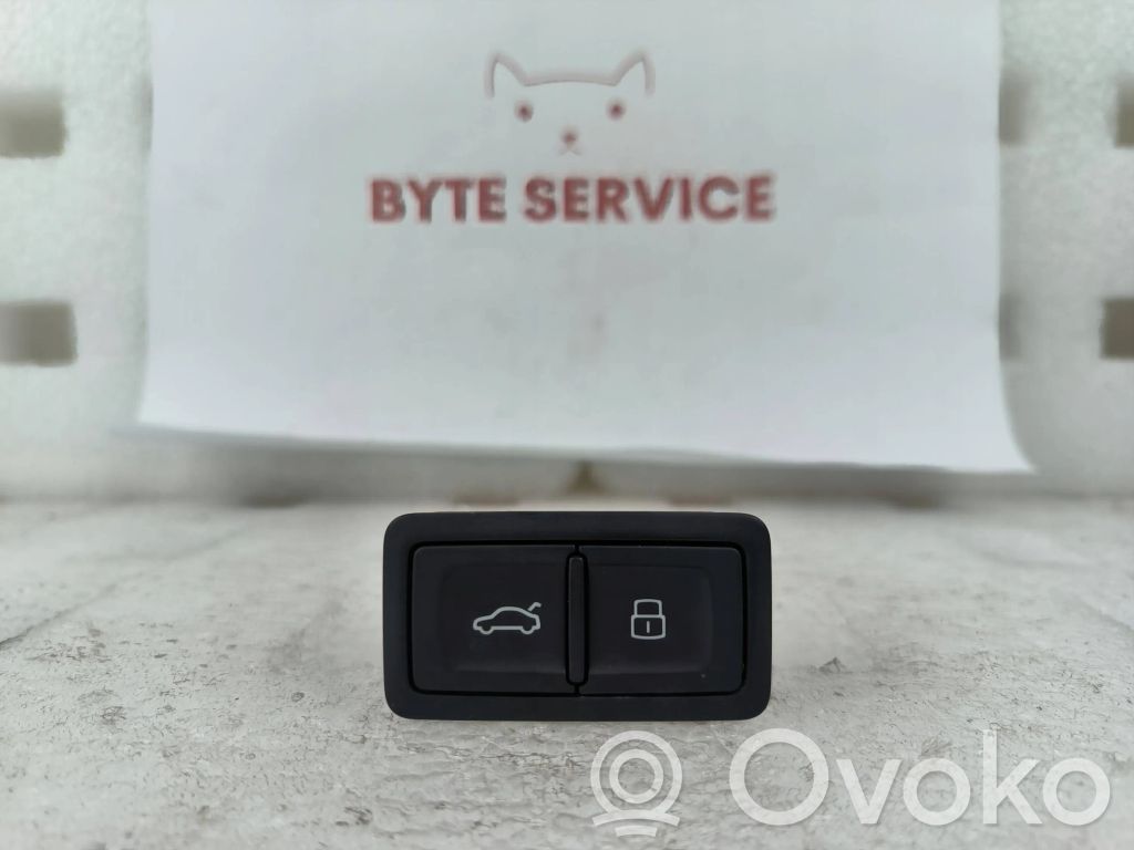 Audi A8 S8 D4 4H Tailgate/boot open switch button 