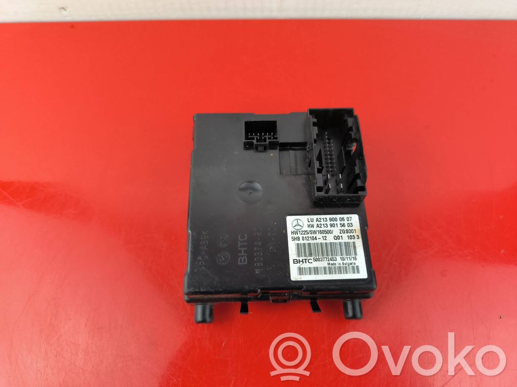 Mercedes-Benz E W213 Glow plug pre-heat relay 