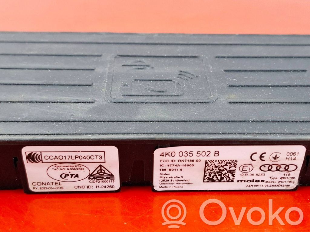 Audi A4 S4 B9 8W Wireless charging module 