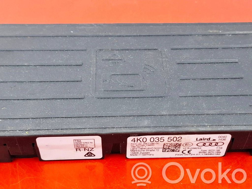Audi A6 S6 C8 4K Módulo de carga inalámbrico 