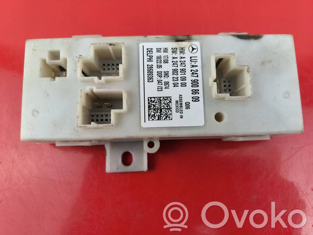 Mercedes-Benz B W247 Tailgate/trunk control unit/module 