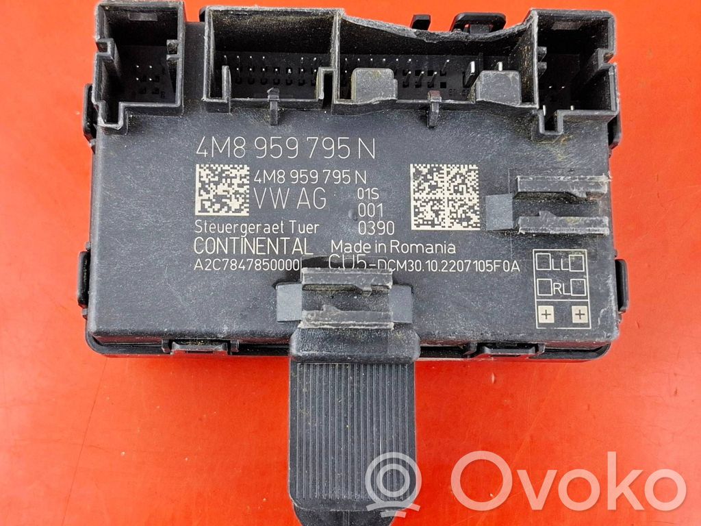 Audi A4 S4 B9 8W Door control unit/module 