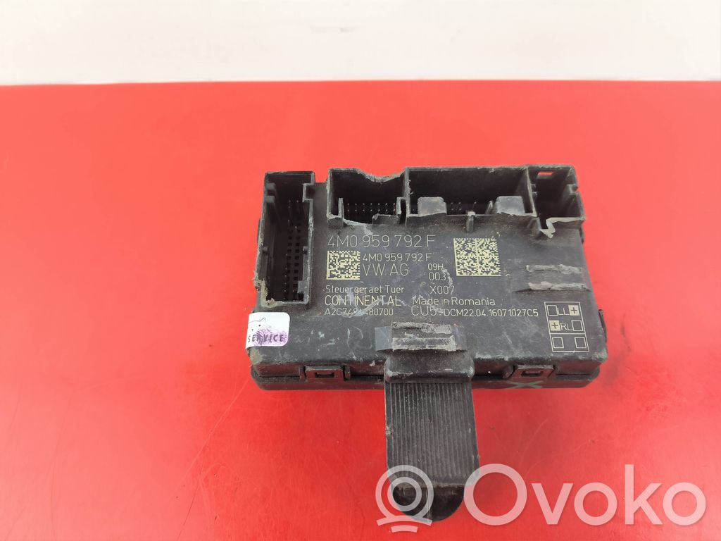 Audi A4 S4 B9 Door control unit/module 