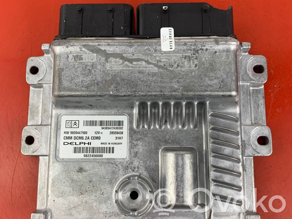 Peugeot 508 II Engine control unit/module 
