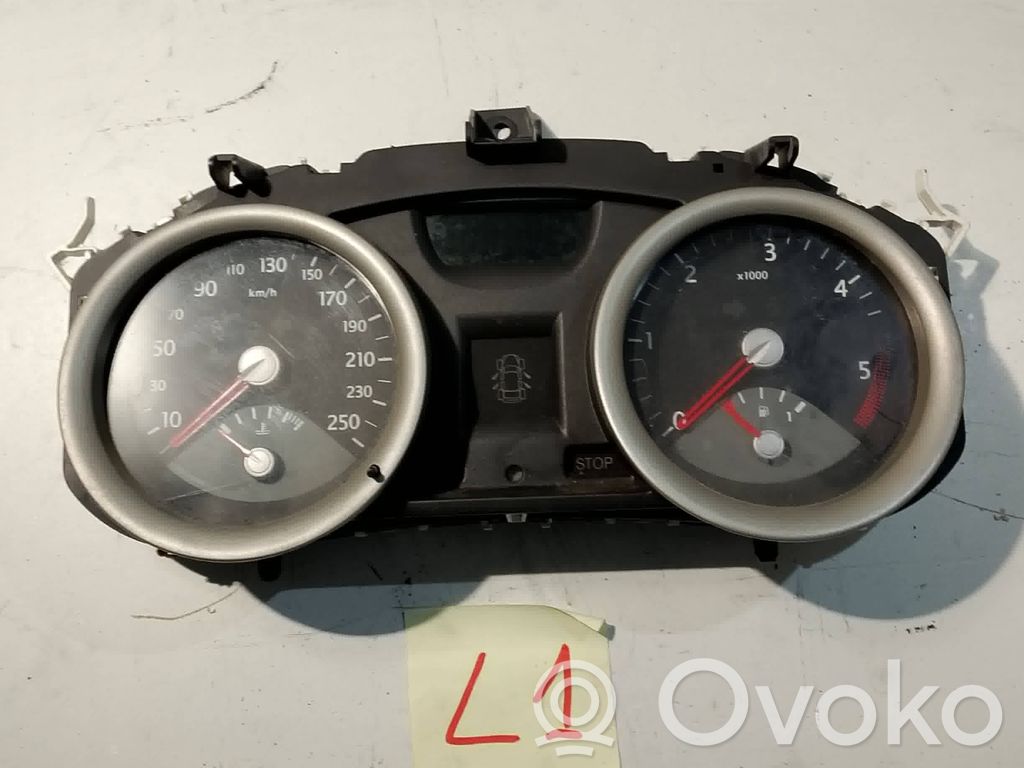 Renault Megane II Speedometer (instrument cluster) 