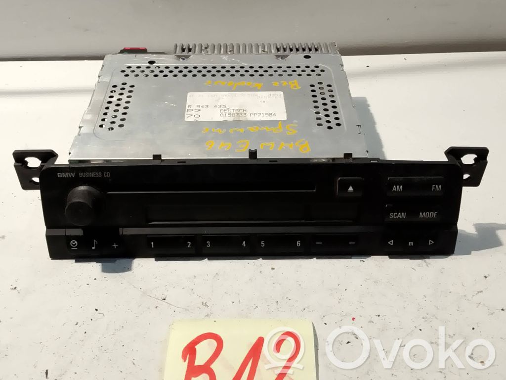 BMW 3 E46 Radio / CD/DVD atskaņotājs / navigācija 