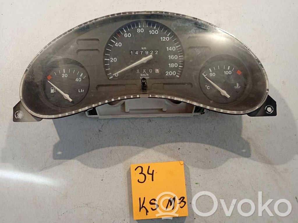Opel Corsa B Speedometer (instrument cluster) 
