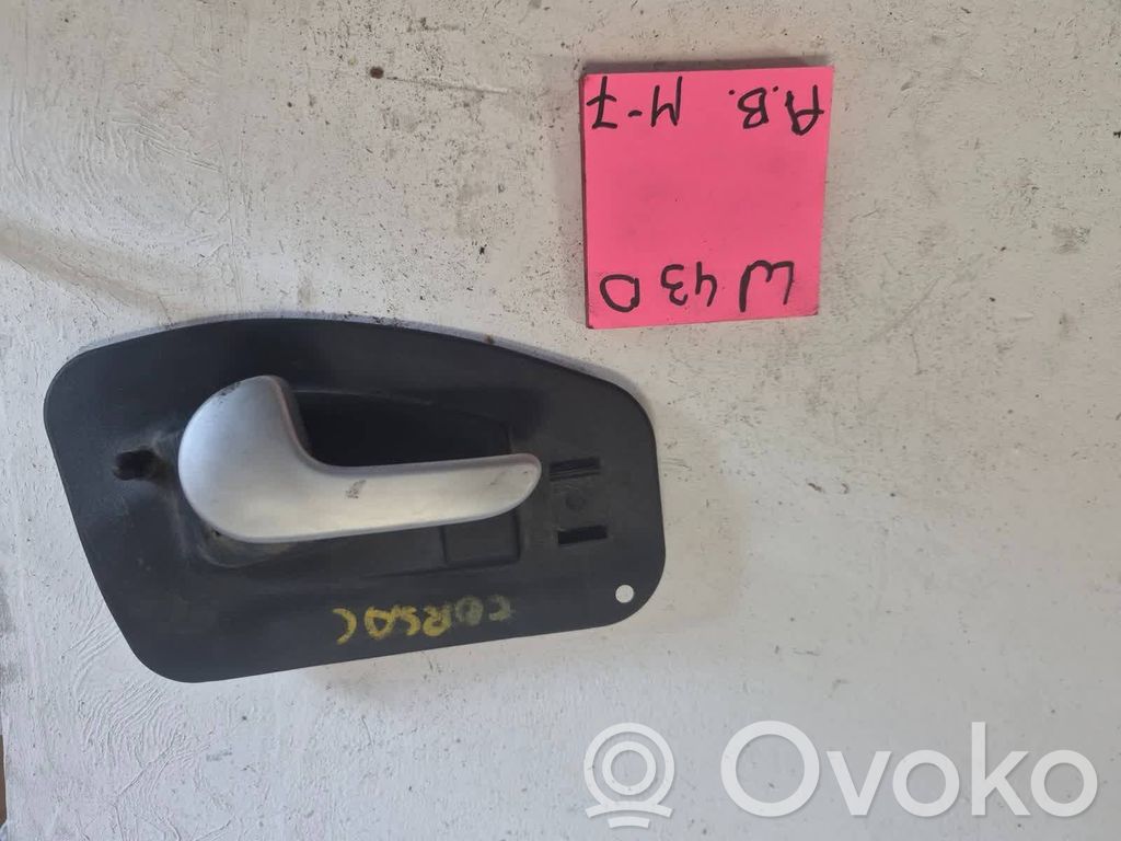 Opel Corsa C Manecilla interna puerta trasera 