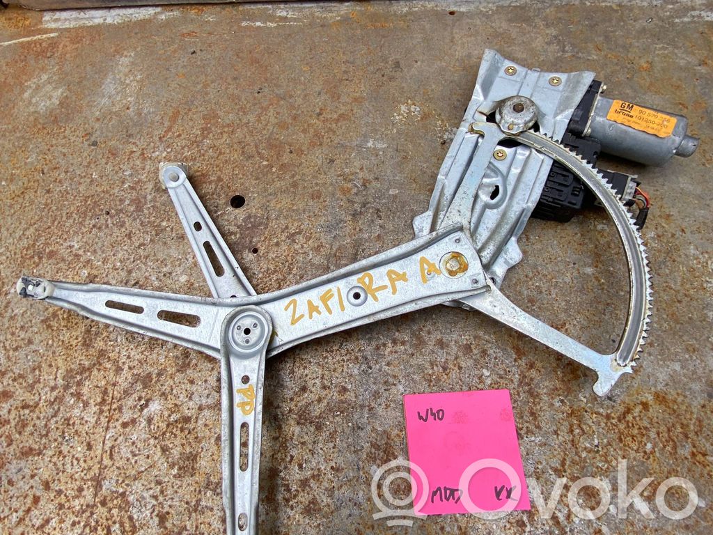 Opel Zafira A Macara ușă față cu motor 
