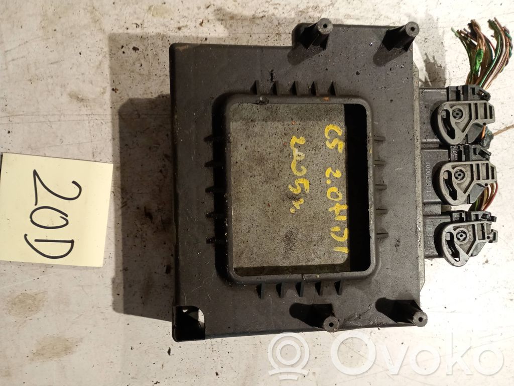 Engine control unit/module   9666104080