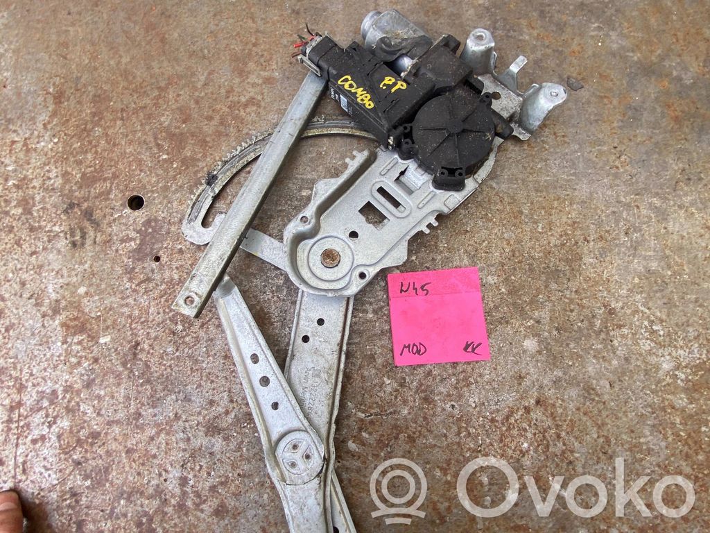 Opel Combo C Regulador de puerta delantera con motor 