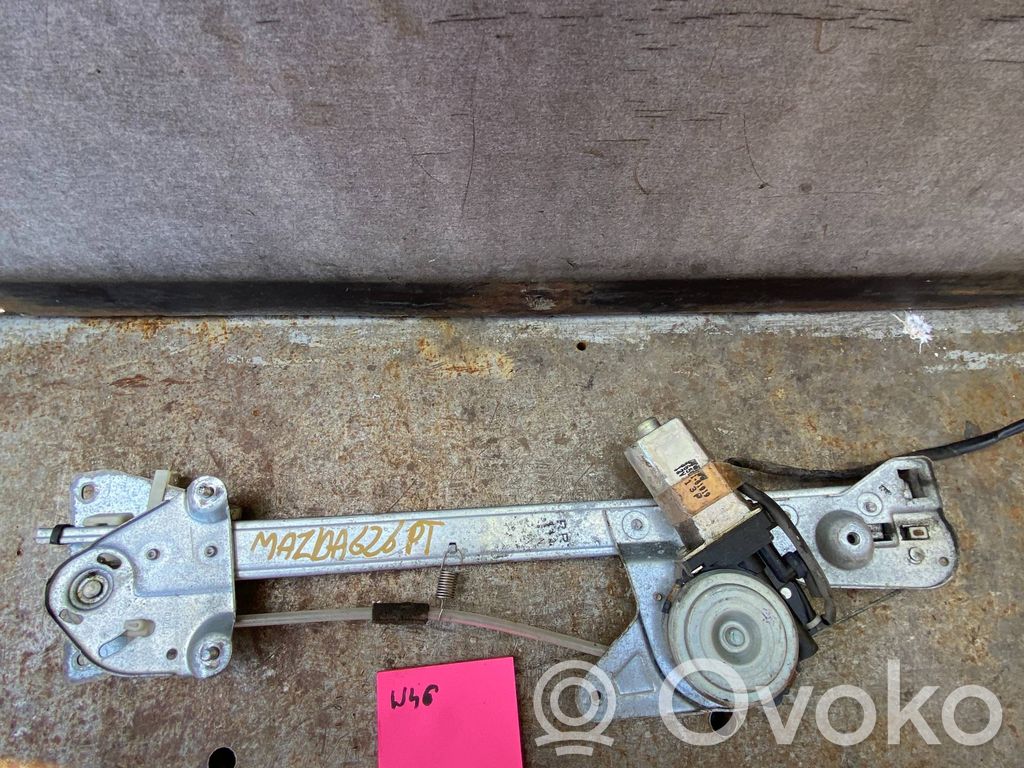 Mazda 626 Regulador de puerta trasera con motor 