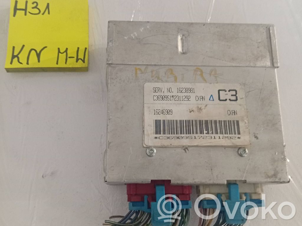 Daewoo Nubira Engine control unit/module 