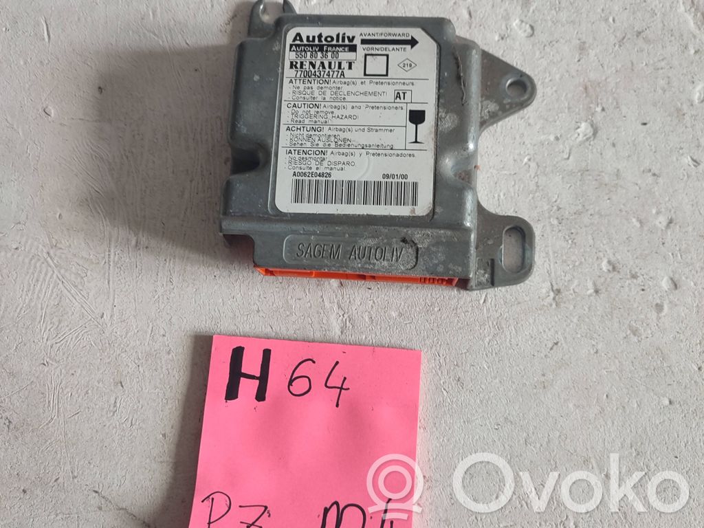 Renault Megane I Unitate/modul de comandă airbaguri 