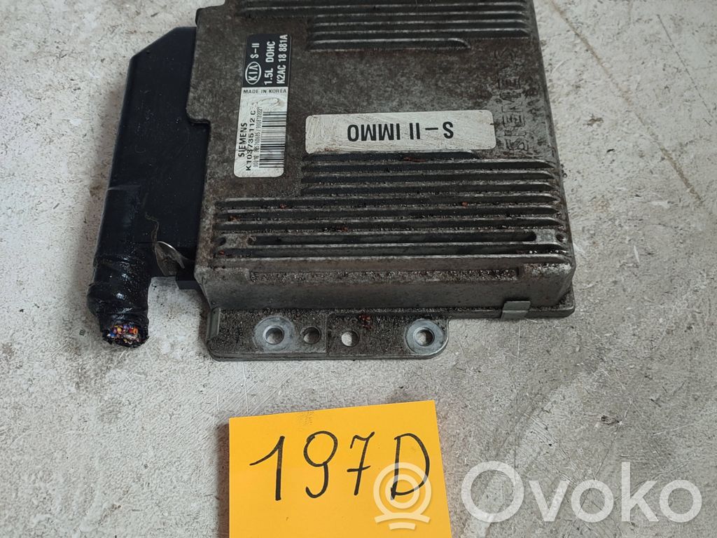 KIA Shuma Engine control unit/module 
