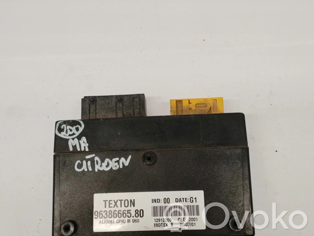 Peugeot 806 Alarm control unit/module 