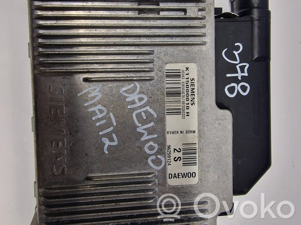 Daewoo Matiz Engine control unit/module 