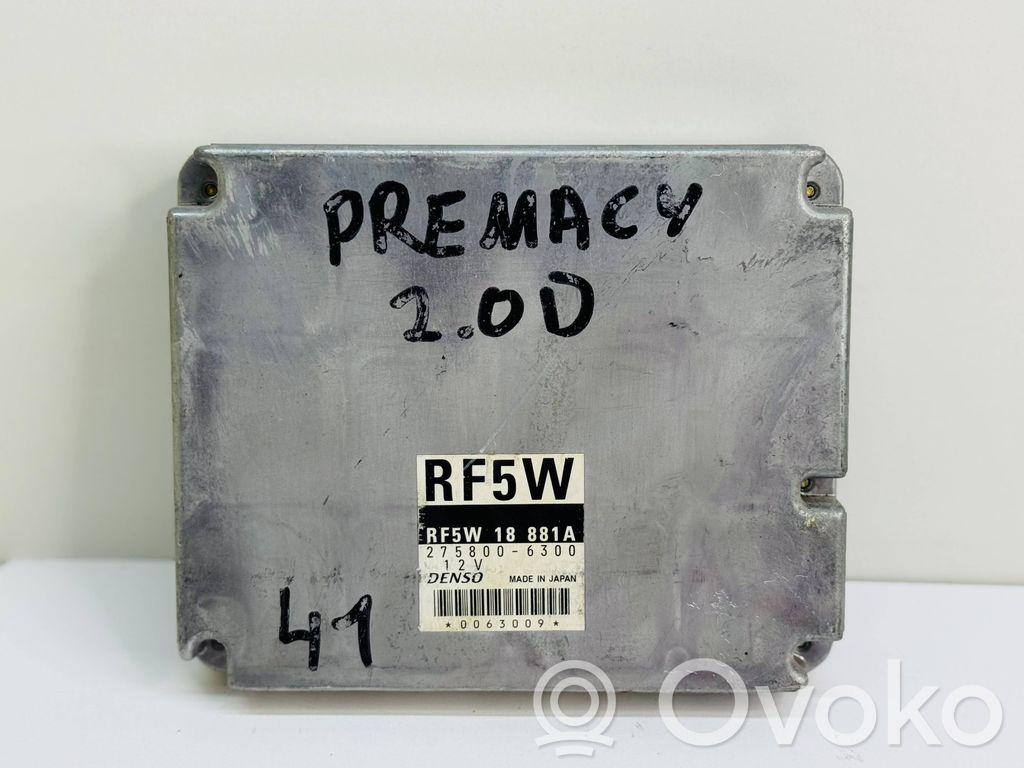 Mazda Premacy Unitate/modul de control motor 