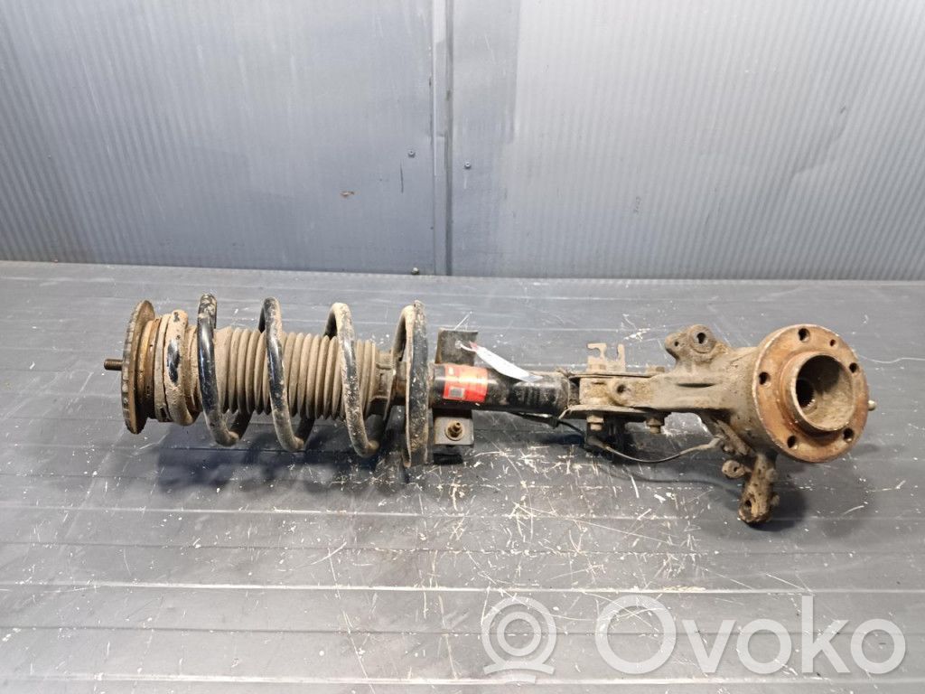 Front shock absorber with coil spring