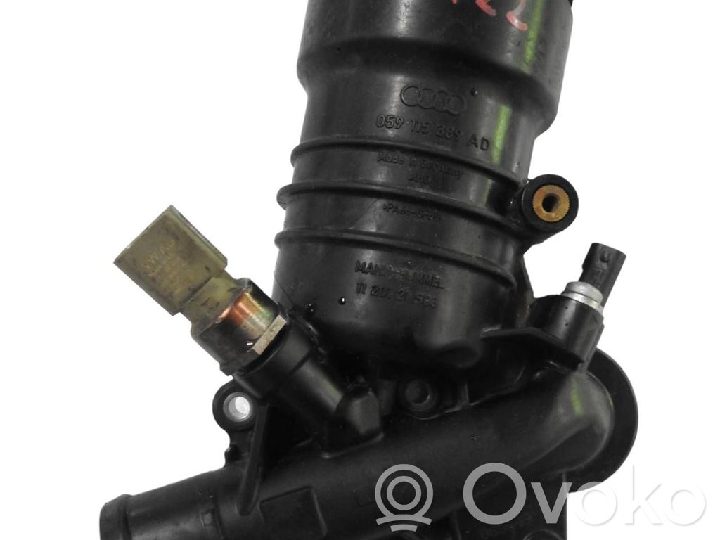 Audi Q7 4M Oil filter mounting bracket 
