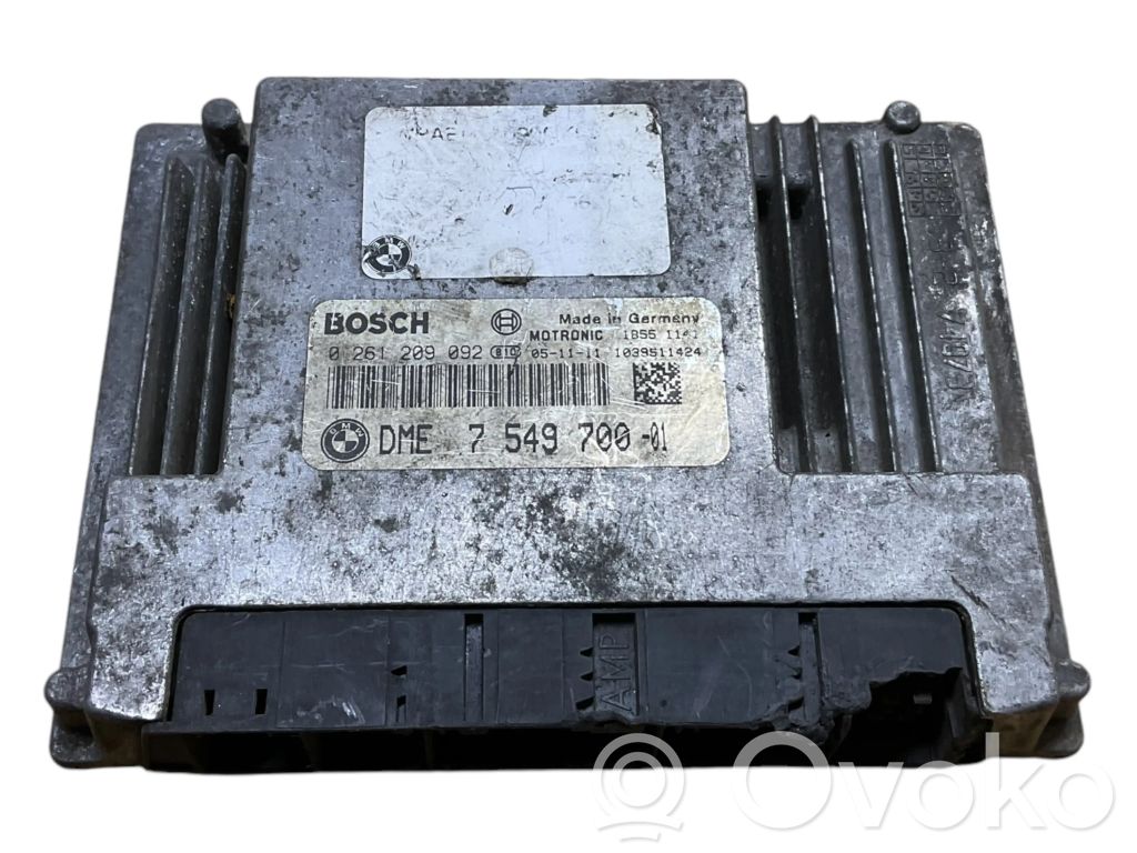 BMW 7 E65 E66 Engine control unit/module 