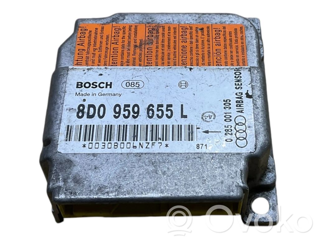 Audi A4 S4 B5 8D Airbag control unit/module 