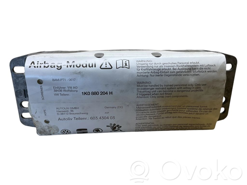 Volkswagen Golf V Poduszka powietrzna Airbag pasażera 