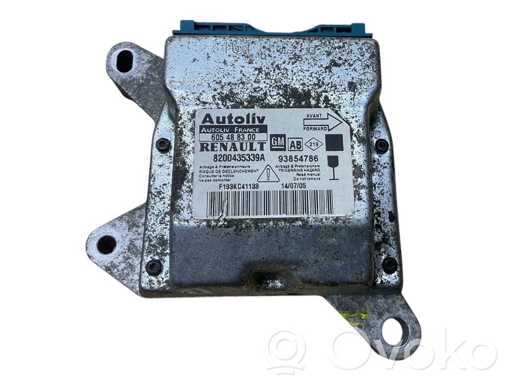 Renault Trafic II (X83) Airbag control unit/module 