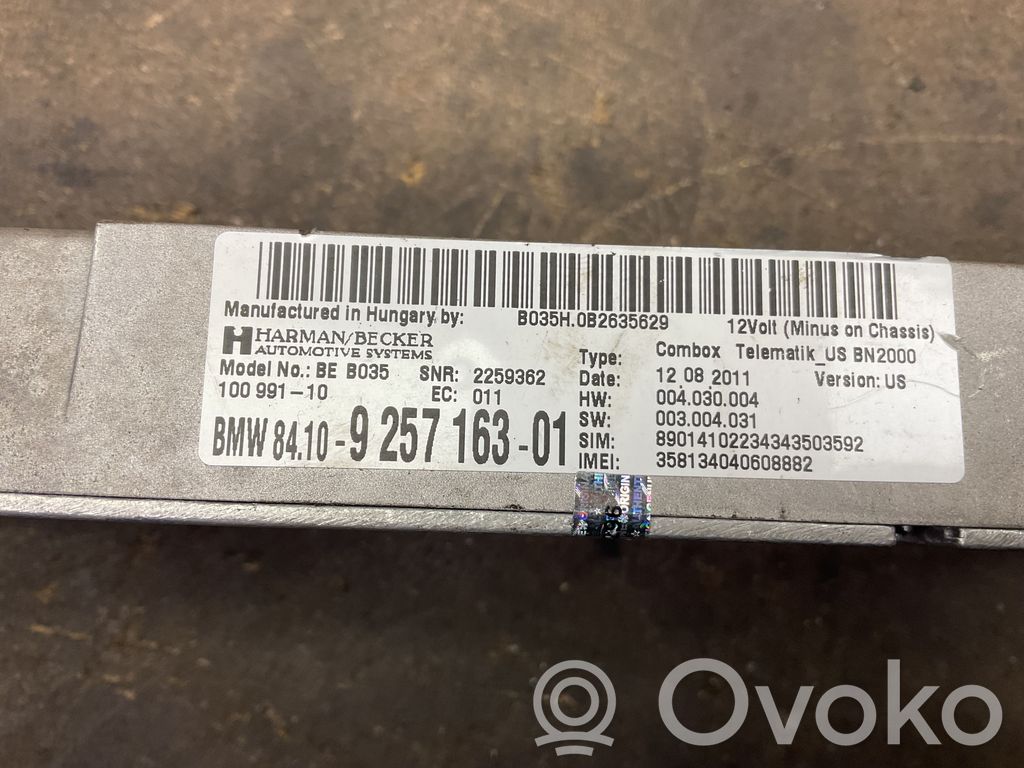 BMW X5M E70 Bluetooth control unit module 