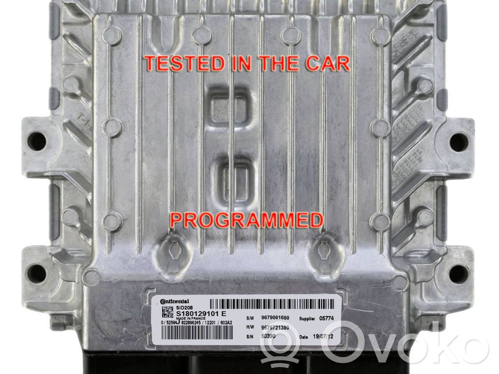 Citroen Jumper Engine ECU kit and lock set 