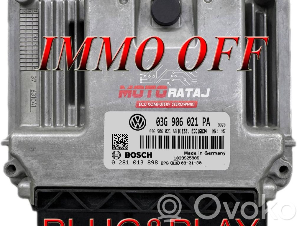 Seat Leon (1P) Engine control unit/module 