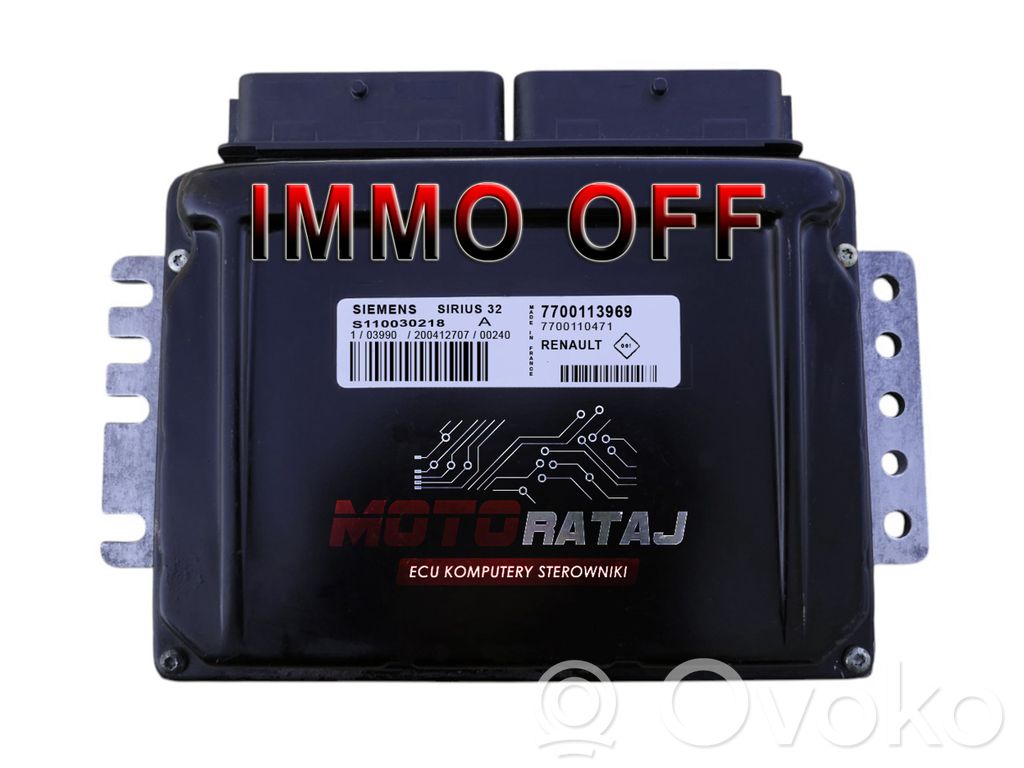 Renault Laguna I Engine control unit/module 