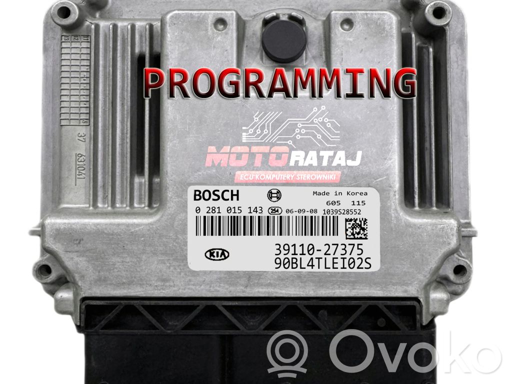 Engine control unit/module ECU   3911027375,3911027375,0281015143