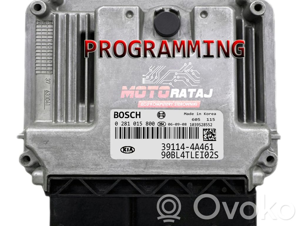 Engine control unit/module ECU   391144A461,391144A461,0281015800