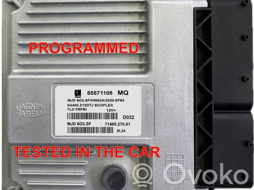 Opel Corsa D Engine control unit/module ECU 