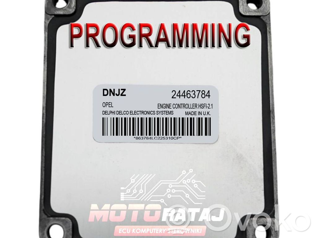 Engine control unit/module ECU   24463784,DNJZ