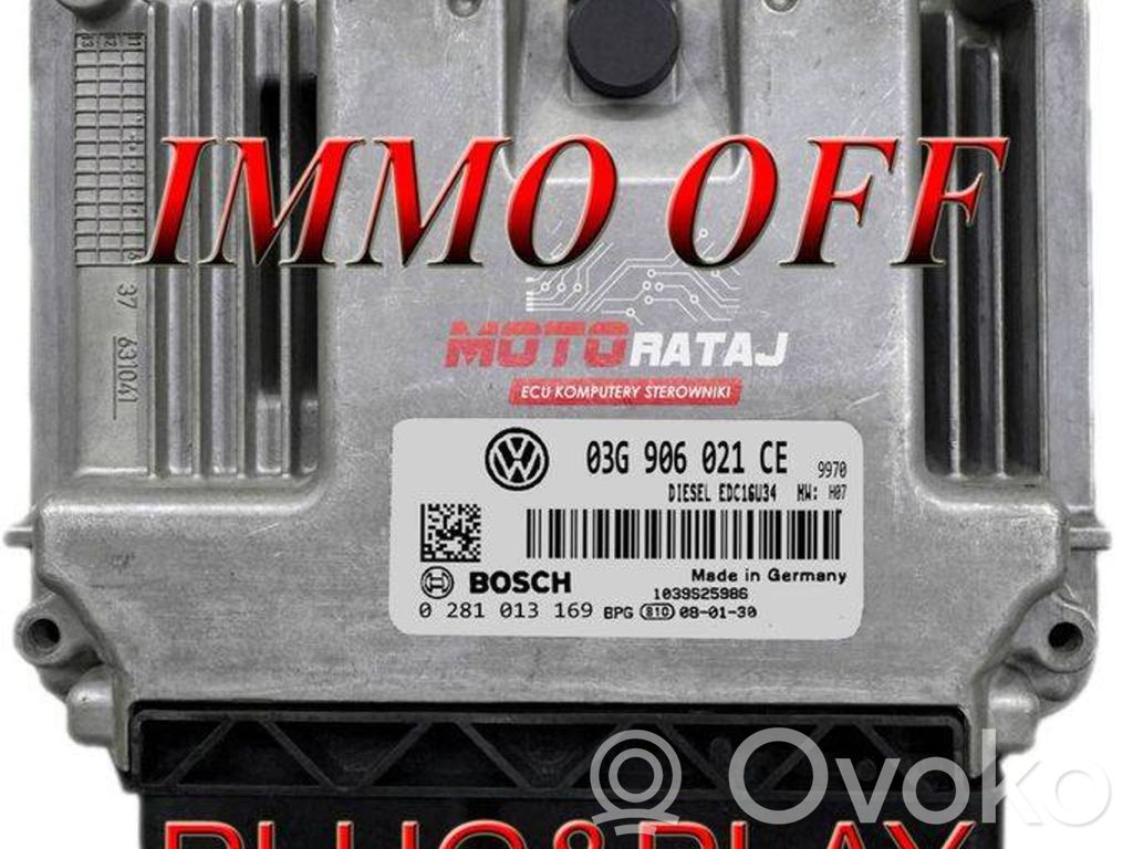 Volkswagen Eos Engine control unit/module 