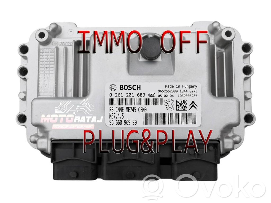 Peugeot Partner Engine control unit/module 