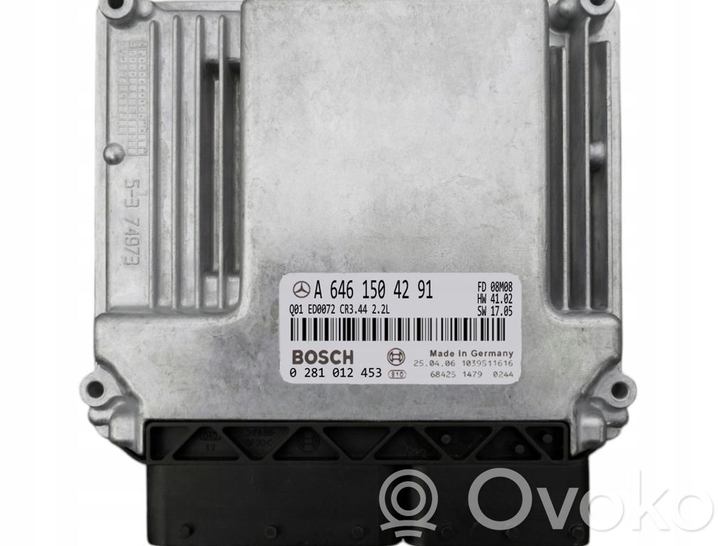 Mercedes-Benz C W203 Engine control unit/module 