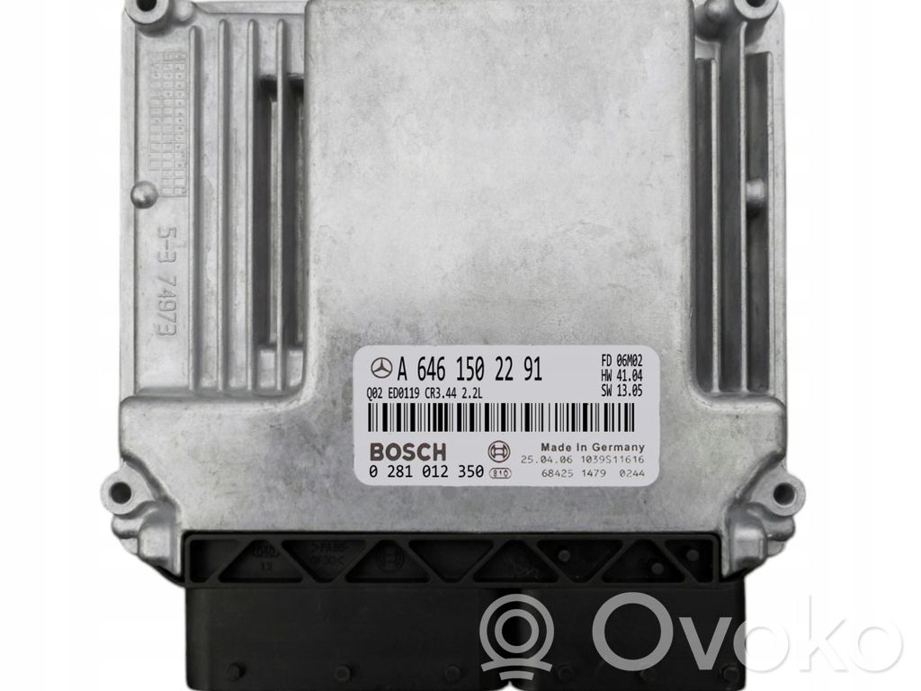 Mercedes-Benz E W211 Engine control unit/module 