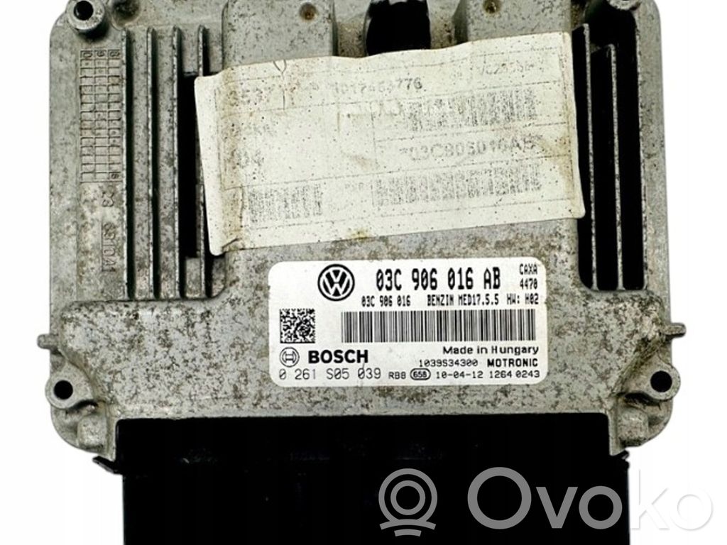 Volkswagen Eos Variklio valdymo blokas 