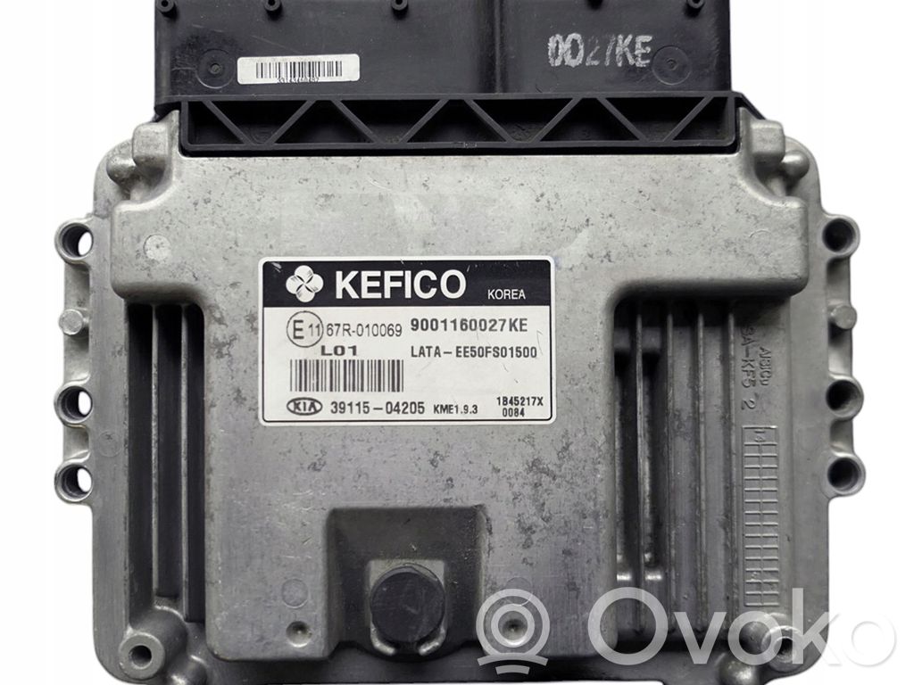 KIA Picanto Moottorin ohjainlaite/moduuli 