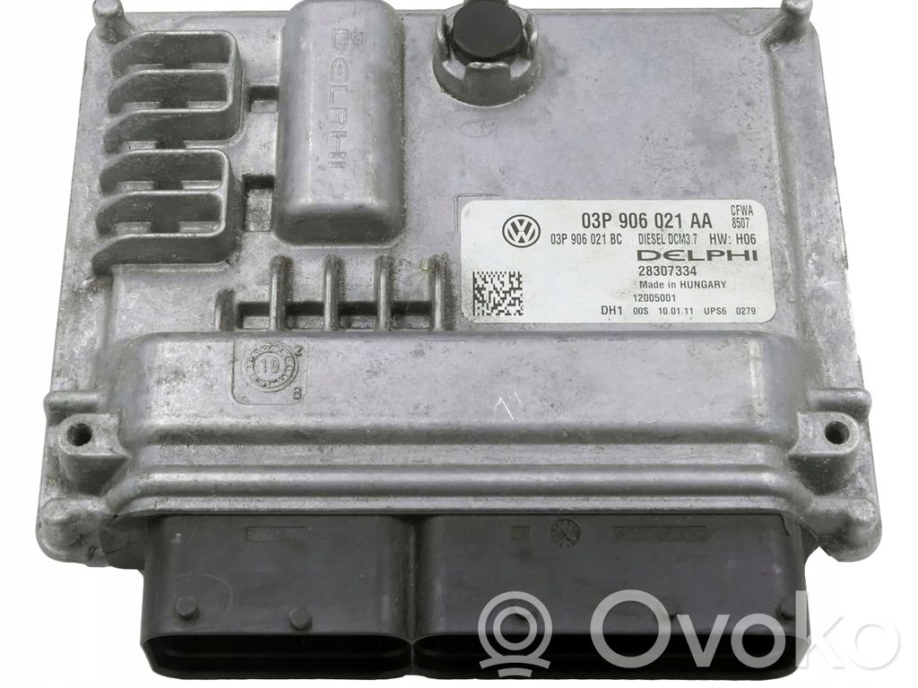 Engine control unit/module   03P906021AA,03P906021BC,28307334