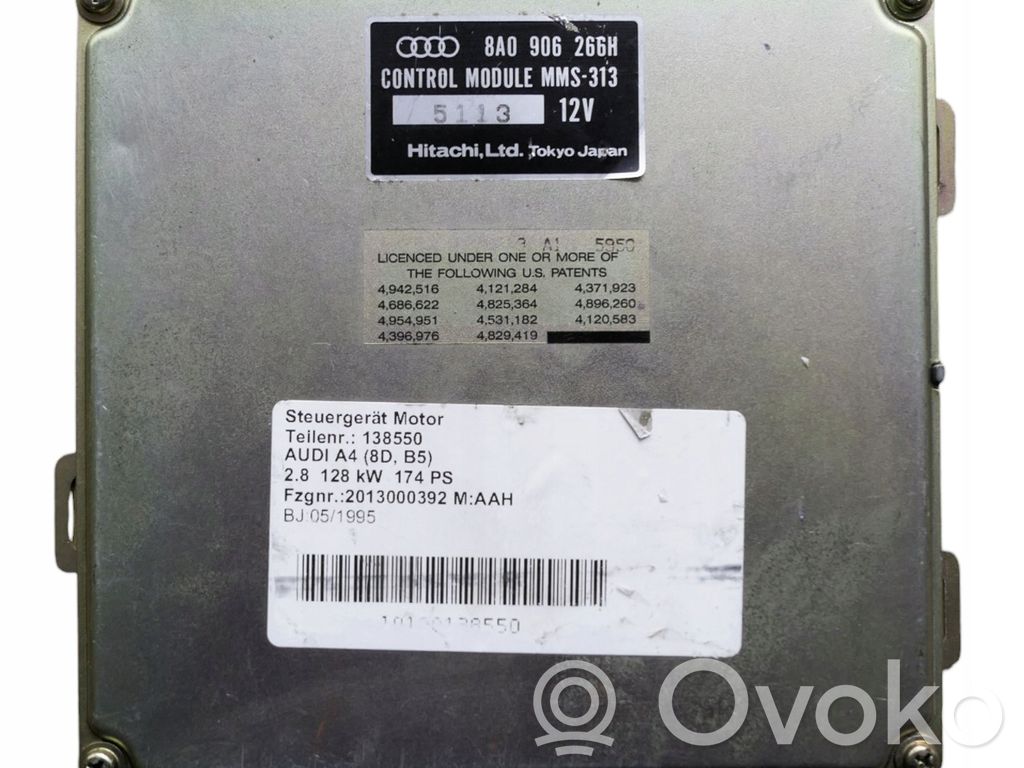 Audi A8 S8 D2 4D Engine control unit/module 