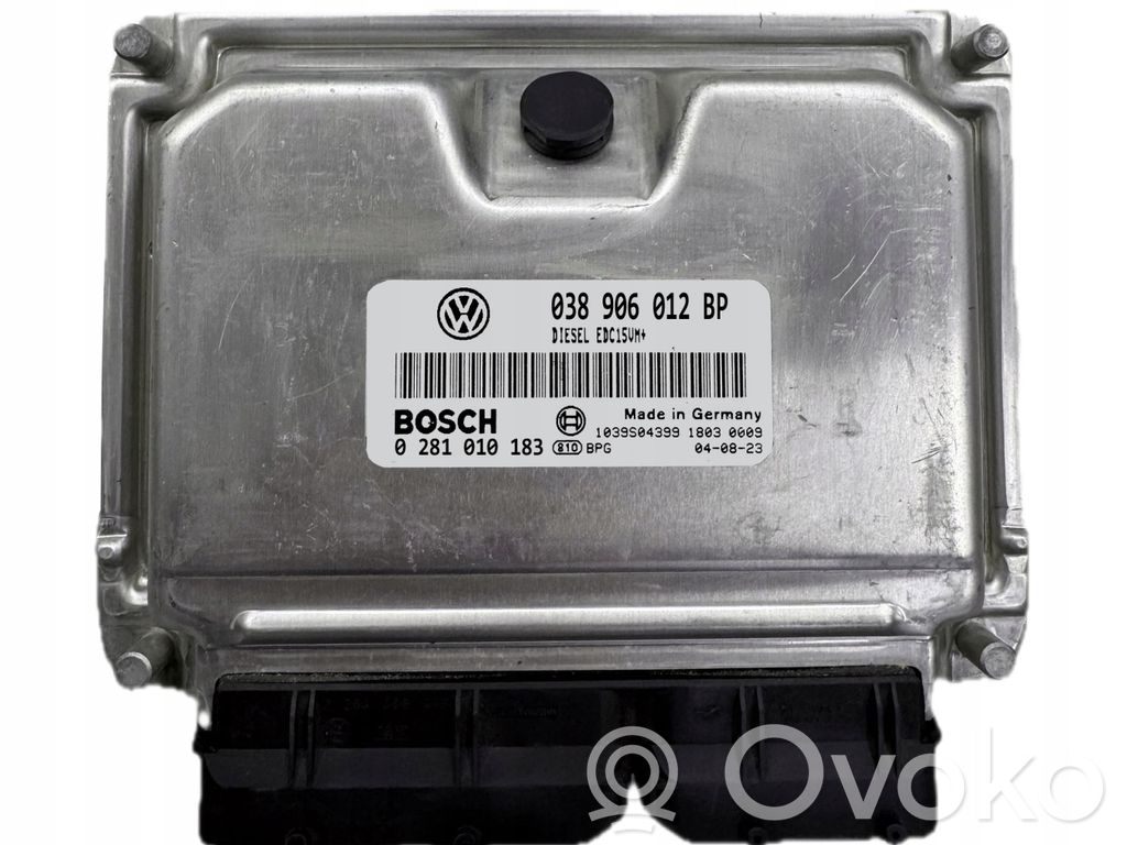 Volkswagen Golf V Engine control unit/module 