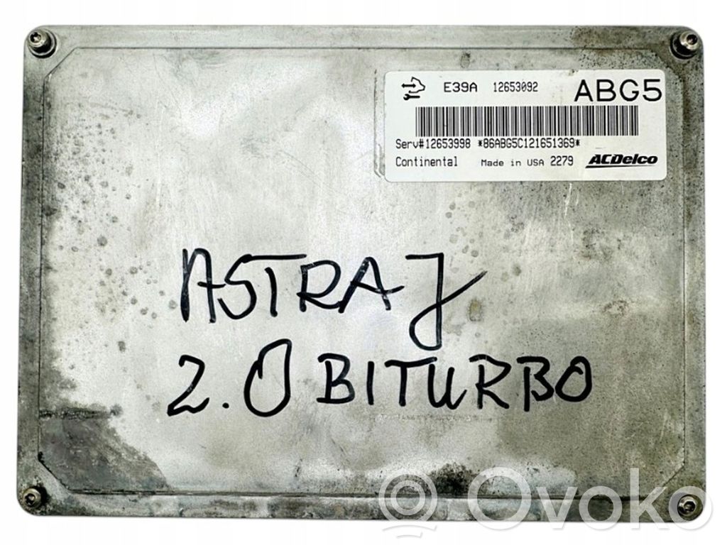 Wing mirror control module   12653092,ABG5,E39A