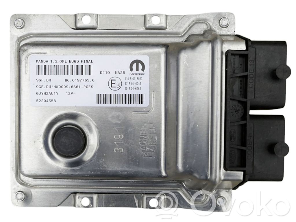 Fiat Panda II Engine control unit/module 